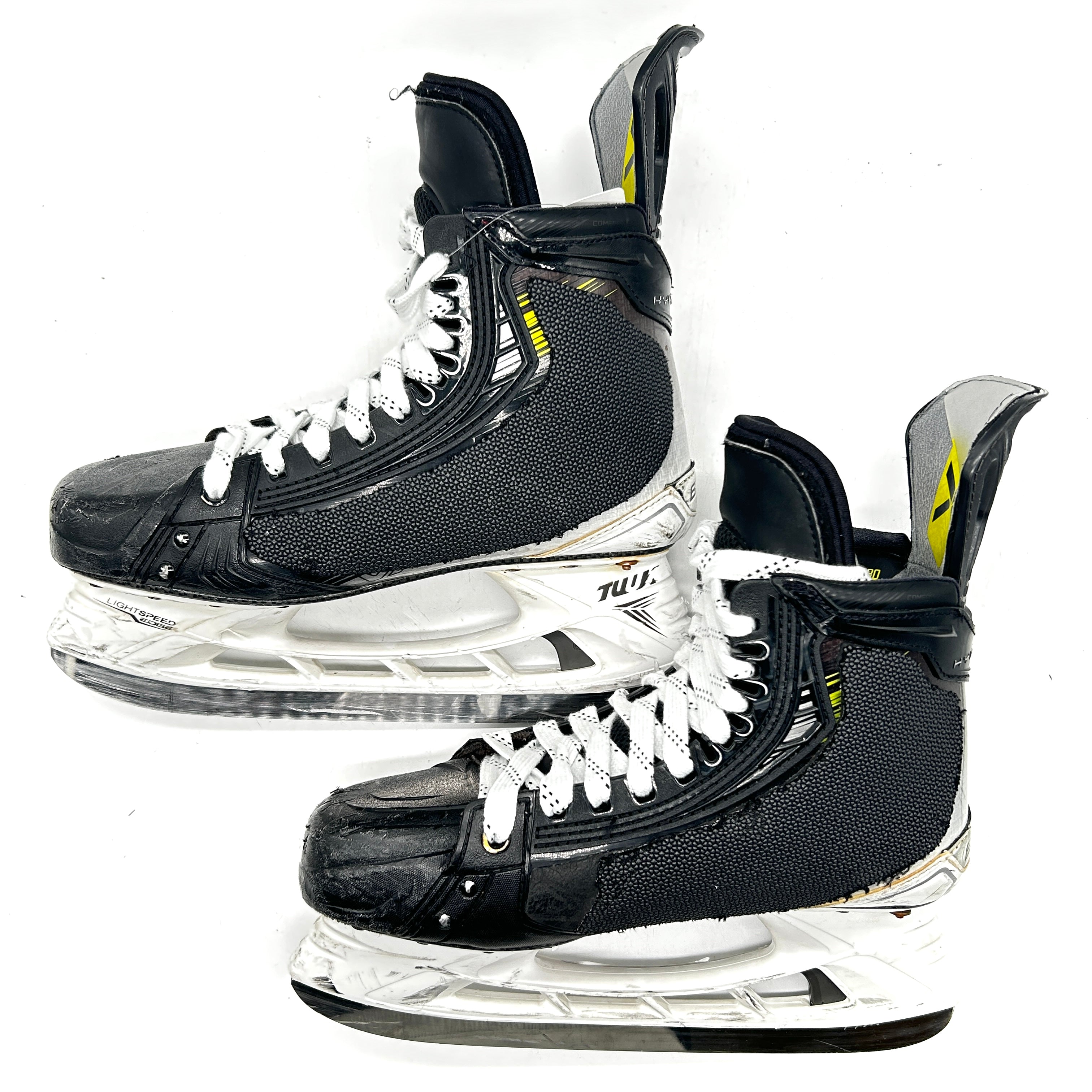 Bauer Vapor Hyperlite 2 - Patins NHL Pro Stock d'occasion - Jalen Chatfield - Taille 8.5D #3